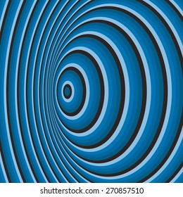 Abstract swirl background. Pattern with optical illusion. Vector illustration.  