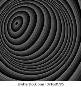 Abstract swirl background. Pattern with optical illusion. Vector illustration. 
