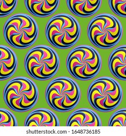 Abstract swirl background. Seamless pattern. Cover design template. Vector illustration.
