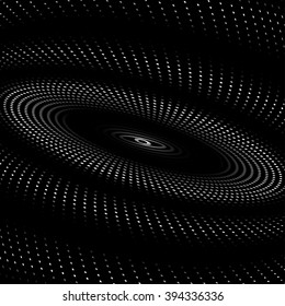 Abstract swirl background, space concept design