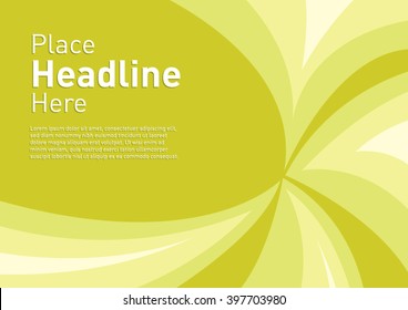 Abstract swirl background template design/ Moving wave band vector art layout design/ Business card design elements