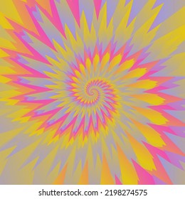 Abstract swirl background. Tie dye pattern. Vector illustration.