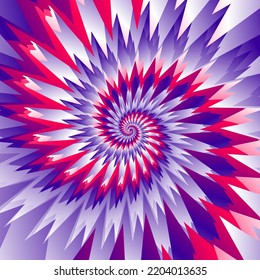Abstract swirl background. Tie dye pattern. Vector illustration.