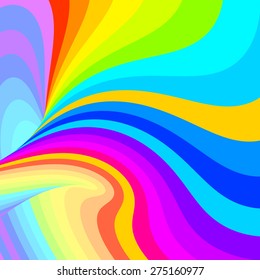 Abstrakter, wirler Hintergrund. Vektorgrafik. Kann für Tapeten, Web-Hintergrund, Web-Banner verwendet werden.