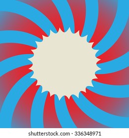 Abstract swirl background, vector illustration