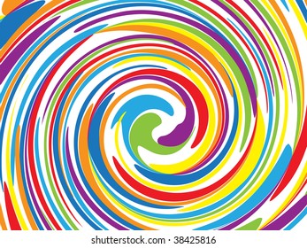 Abstract swirl background for your design