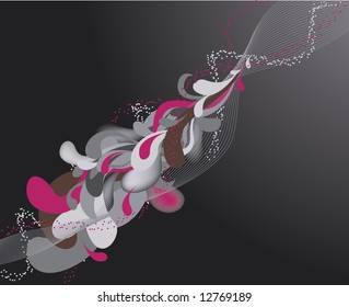 abstract swirl backgrownd