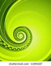 Abstract swirl. Beautiful vector illustration.
