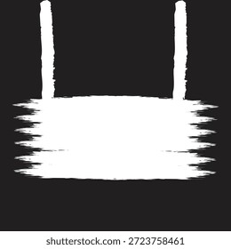 Conjunto de cepillo de remolino Abstractas Ilustración vectorial