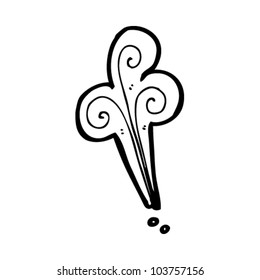 abstract swirl cartoon element