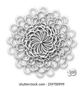 Abstract Swirl Design, eps10 vector 