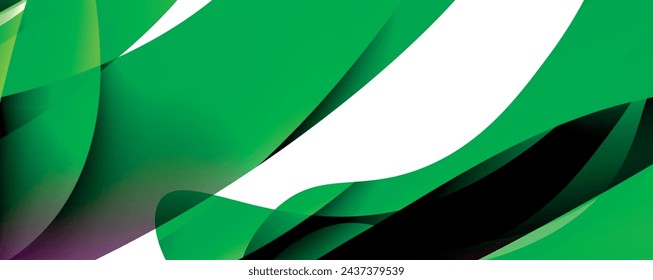 Abstract swirl design geometric concept. Vector Illustration For Wallpaper, Banner, Background, Card, Book Illustration, landing page