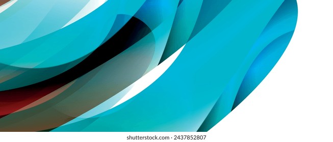 Concepto geométrico abstracto del diseño del remolino. Ilustración vectorial para fondo de pantalla, banner, fondo, tarjeta, ilustración de libro, página de destino