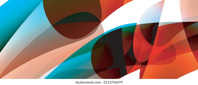 Concepto geométrico de diseño de remolino Abstractas. Ilustración vectorial para el Fondo de pantalla, Anuncio, fondo, tarjeta, ilustración del libro, landing page