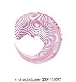 abstract swirl design vector illustration