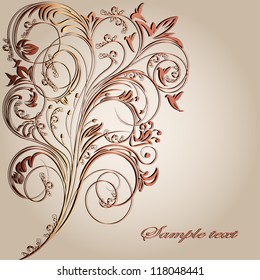 abstract swirl element