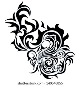 abstract swirl element