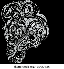 abstract swirl element