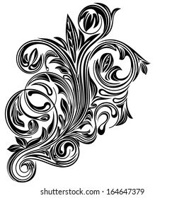 abstract swirl element