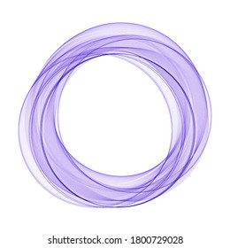 Abstract swirl energy circle Blue element design wave