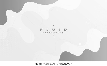abstrakter Swirl-Farbverlauf-Banner für Präsentationshintergrund-Vektor 