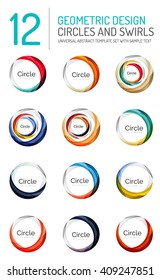 Icono de giro abstracto