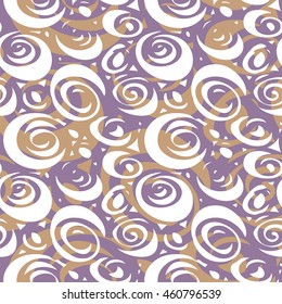 Abstract swirl lines pattern seamless background tile