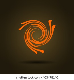 Abstract swirl logo