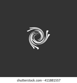 Abstract swirl logo