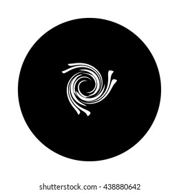 Abstract swirl logo