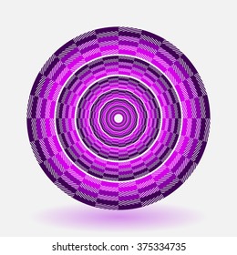 Abstract swirl logo. Illustration vector design.