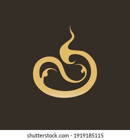 abstract swirl motif pattern vector graphic