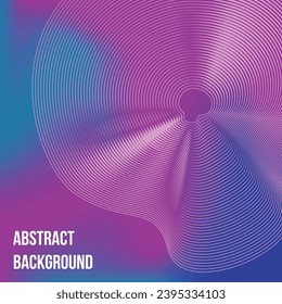 vector de fondo de patrón de giro abstracto