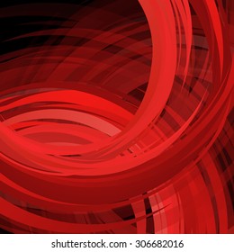 Abstract swirl red background. Vector Illustration. Clip-art