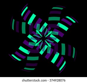 Abstract swirl shapes. Illustration vector design.