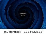 Abstract swirl trail or tunnel. Rotating sparkling background. Vector effect of acceleration, speed, motion and depth