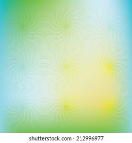 Abstract swirl vector colorful background. 