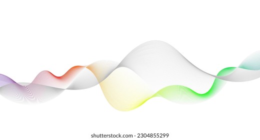 Abstract swirl wave background. Flow liquid lines design elemen for design, banner, website and cover