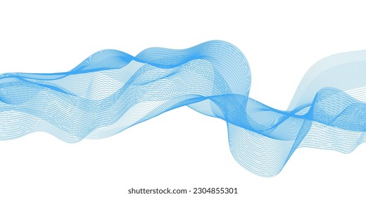 Abstract swirl wave background. Flow liquid lines design elemen for design, banner, website and cover