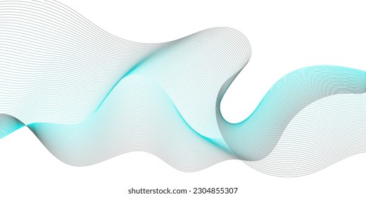 Resumen del fondo de la ola giratoria. Elementos de diseño de líneas líquidas de flujo para diseño, banner, sitio web y cubierta