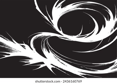 abstract swirled design black and white texture. vector illustration background texture marble and tiles for print.
