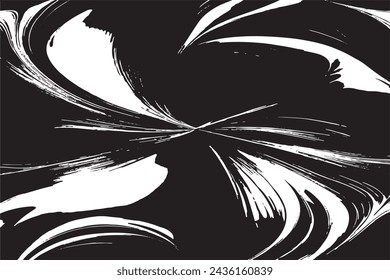 abstract swirled design black and white texture. vector illustration background texture marble and tiles for print.