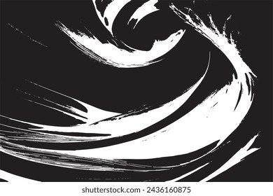 abstract swirled design black and white texture. vector illustration background texture marble and tiles for print.