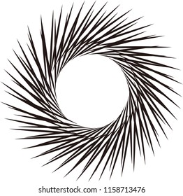 Abstract swirling background design with white space for text
