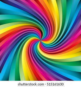 Abstract swirling colors, vector background.