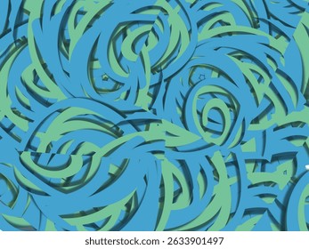 Abstractas diseño de remolino, patrones aleatorios, colorido, creatividad.