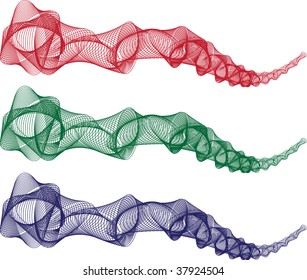abstract swirling lines