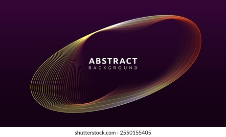 Abstract Swirling Lines Form Oval Shape Design. suitable for web design, digital art, and modern graphic projects.