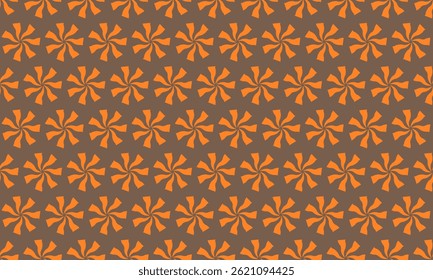 Abstract wervelend patroon in verbrand oranje en bruin.  Perfect voor textielontwerp, website-achtergronden of herfstprojecten.