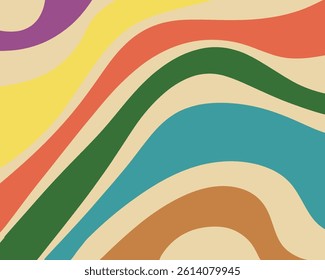 Abstract, swirling pattern of colors.  Warm, vibrant hues of orange, red, and shades of purple blend and flow in a marbled, liquid-like effect.  The background is a pale